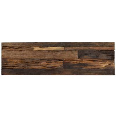 vidaXL Console Table Reclaimed Wood and Steel 47.2"x13.8"x29.9"