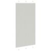 vidaXL Pleated Blind Light grey 100% Polyester 41.3x78.7 in