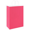 vidaXL Paper Bags 50 pcs with Handles Pink 32x17x44 cm