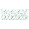 vidaXL Garden Bench Cushion Leaf Pattern 100% Polyester