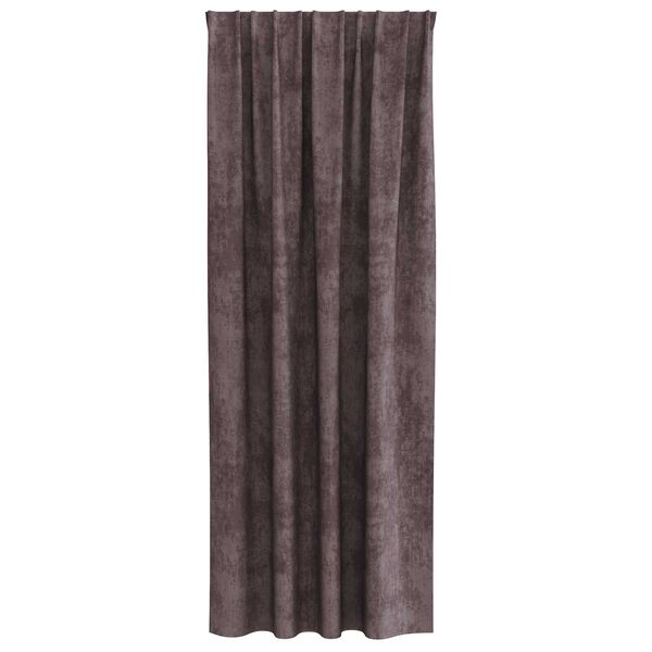 vidaXL Velvet Curtains 2 pcs Brown 88.58 x 55.12 in Velvet