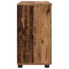 vidaXL Bathroom Cabinet with Drawer Old Wood 30.12 x 13.78 x 25.20 in