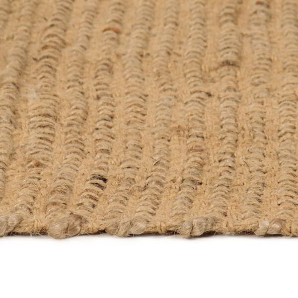 vidaXL Rug Rectangular Natural 78.7"x118.1" Jute