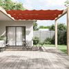 vidaXL Vertical Awning Terracotta Oxford Fabric Large