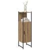 vidaXL Bathroom Cabinet Artisan Oak Engineered wood, powder-coated steel
