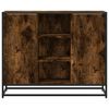 vidaXL Sideboard Smoked oak Engineered wood Medium Sideboard