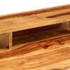 vidaXL Writing Desk Brown Solid Acacia Wood Medium Writing Desk
