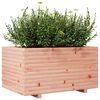 vidaXL Garden Planter Natural wood Solid Douglas wood Large Durable