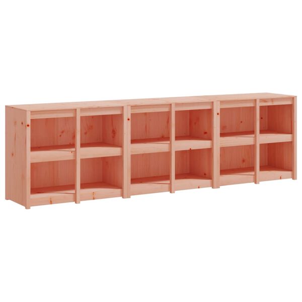 vidaXL Outdoor Kitchen Cabinet Set of 3 Natural Wood