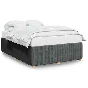 vidaXL Bed Frame Dark Gray