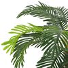 vidaXL Artificial Cycas Palm Green Plastic Medium Decorative Inlays