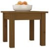 vidaXL Coffee Table Honey brown Solid pine wood Small Simplistic