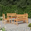 vidaXL Garden Dining Set Teak Solid Teak Wood Large Durable