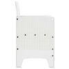 vidaXL Garden Chair 2 pcs White 53 x 49 x 85 cm PP