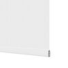 vidaXL Roller Blind White Polyester 29.5 x 68.9 in Height-Adjustable