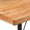 vidaXL Bar Table Honey Solid acacia wood Medium Durable Bar Table