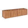 vidaXL Raised Bed Natural Teak