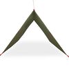 vidaXL Camping Tarp Olive Green 159.8x120.5" Waterproof