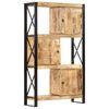 vidaXL Bookshelf 35.4"x11.8"x59.1" Solid Mango Wood