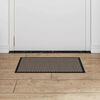 vidaXL Doormat Brown Polypropylene and PVC 15.7x23.6 in Non-slip
