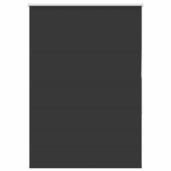 vidaXL Roller Blind Black 100% Polyester 35.4 x 68.9 in