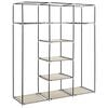 vidaXL Wardrobe Cream Non-woven fabric Collapsible Wardrobe