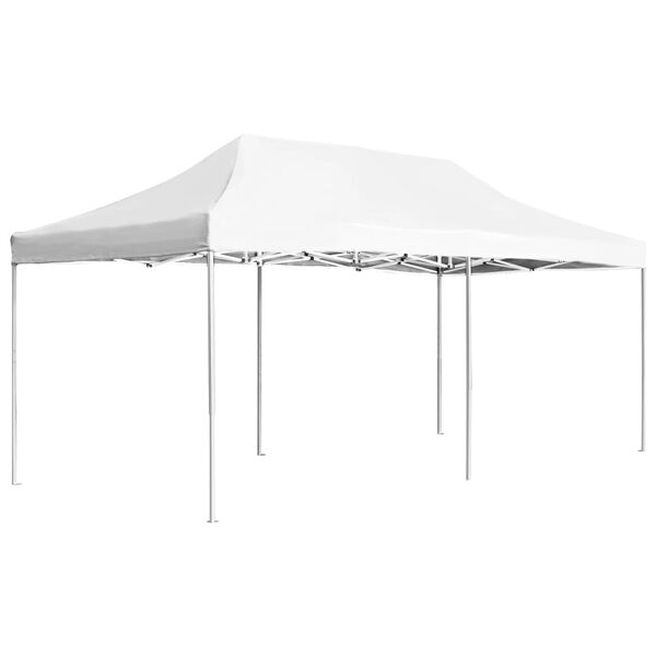vidaXL Party Tent White Aluminum alloy frame, Oxford fabric with PVC coating
