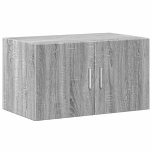 vidaXL Wall Cabinet Grey Sonoma Engineered Wood Standard Wall Cabinet