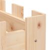 vidaXL Garden Raised Bed Natural Pine Solid Pine Wood