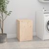 vidaXL Laundry Box 17.3x17.3x26.0" Solid Wood Pine
