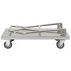 vidaXL Platform Wagon Silver 32.3x20.9x33.9" Stainless Steel