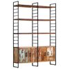 vidaXL Bookcase Reclaimed wood tones