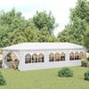 vidaXL Party Tent 10'x30' White