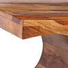 vidaXL Coffee Table Solid Acacia Wood 35.4"x19.7"x13.8"
