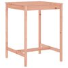 vidaXL Garden Bar Set Natural Wood Solid Douglas Wood Medium