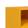 vidaXL TV Cabinet Mustard Yellow Cold-rolled Steel Compact TV Cabinet