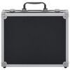vidaXL Gun Case Aluminum ABS Black