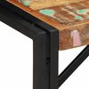 vidaXL Coffee Table Multicolor Solid reclaimed wood and powder-coated iron