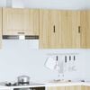 vidaXL Kitchen Wall Cabinet Sonoma oak Engineered wood Medium
