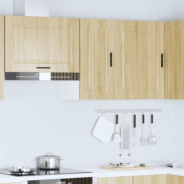 vidaXL Kitchen Wall Cabinet Sonoma oak Engineered wood Medium