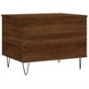 vidaXL Coffee Table Brown Oak Engineered wood 23.6 x 17.5 x 17.7 in