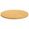 vidaXL Table Top Bamboo Small Durable Bamboo Table Top Round