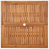 vidaXL Garden Dining Set Natural wood Solid Acacia wood Standard