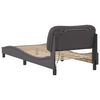 vidaXL Bed Frame Grey