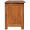vidaXL TV Cabinet Natural Teak Solid Teak Wood Medium