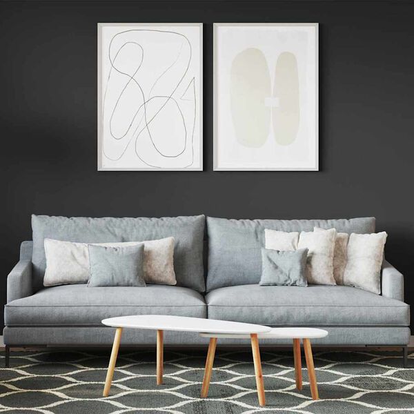 vidaXL Wall Paint Black 6.50 x 6.50 x 6.26 in Wall Print