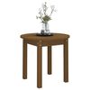 vidaXL Coffee Table Honey Brown Solid Pine Wood Compact Durable