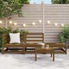 vidaXL Garden Lounge Set Honey brown Solid pinewood Standard Modular