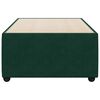 vidaXL Bed Frame Dark Green
