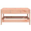 vidaXL Garden Footstool Natural Wood Solid Douglas wood Small Modular